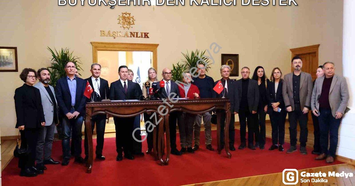 "Muğla’da 17 Antik Kent Kazısına Büyükşehir’den Kalıcı Destek" başlıklı haber için fotorealistik, pr