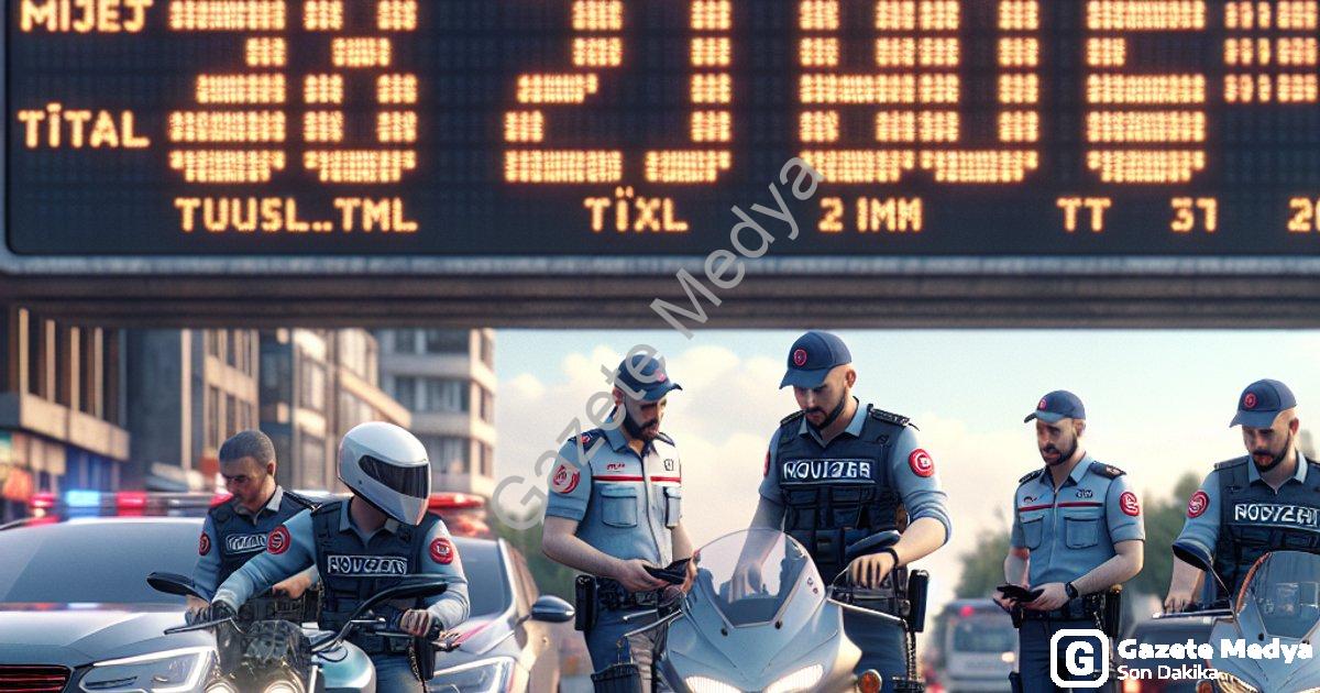 "Manisa'da Motosiklet Denetim Bilançosu: 2 Milyon TL Ceza Kesildi" başlıklı haber için fotorealistik