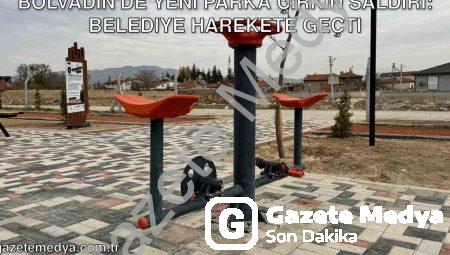 Bolvadin’de Yeni Parka Çirkin Saldırı: Belediye Harekete Geçti