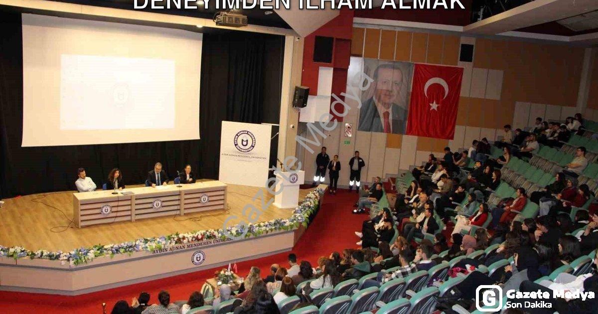 "ADÜ'den Öğretmen Adaylarına Özel Panel: Deneyimden İlham Almak" başlıklı haber için fotorealistik,