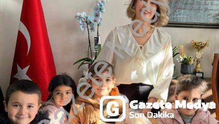 Kütahya’da Miniklerden Anlamlı Hediye: Müdür Sinan’a Ekmek Sürprizi