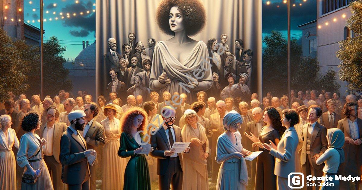 "Kütahya’da Sanata Saygı: Özkan Çifti İçin Anlamlı Vefa Gecesi" başlıklı haber için fotorealistik, p