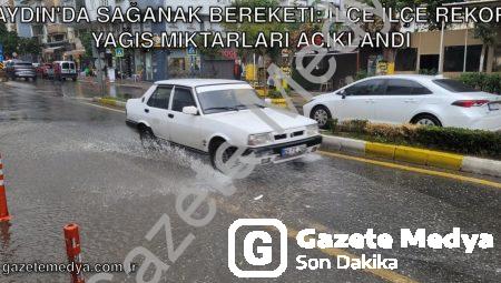 Aydın’da Sağanak Bereketi: İlçe İlçe Rekor Yağış Miktarları Açıklandı