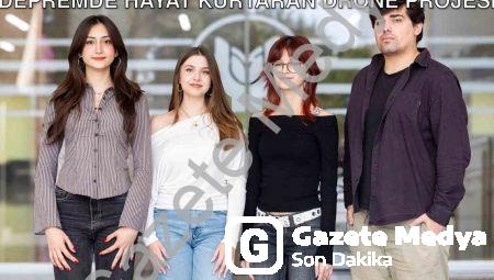 Yaşar Üniversitesi Öğrencilerinden Depremde Hayat Kurtaran Drone Projesi