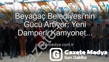 Beyağaç Belediyesi’nin Gücü Artıyor: Yeni Damperli Kamyonet Hizmete Girdi!